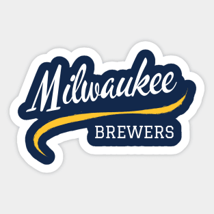 Brewers Retro Sticker